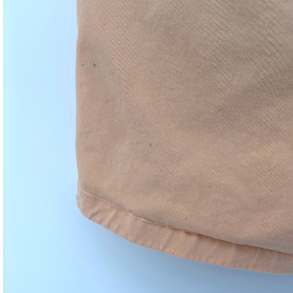 BONOBOS Mens Peach Chino Shorts 7 Inch Inseam Flat Front Casual Size 35‎ - Picture 5 of 10